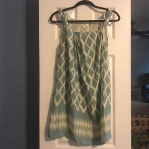 Anthropologie Moulinette Soeurs silk dress size 4.